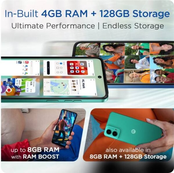 Motorola g45 5G (Brilliant Green, 128 GB) - Image 5